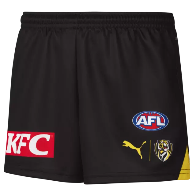 Richmond Tigers 2024 AFL Puma On Field Replica Shorts Sizes S-3XL!