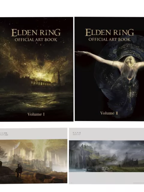 Elden Ring Official Art Book Volume 1 - JAPANESE