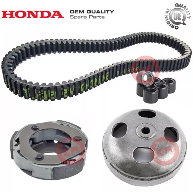 KIT COMPLETO FRIZIONE + CAMPANA CINGHIA RULLI BANDO PER HONDA SH300 ie 2013