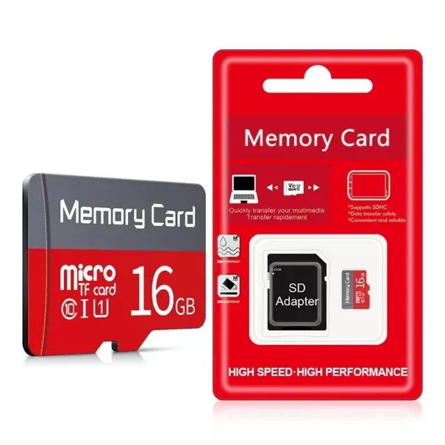 Micro Sd 16 Gb Sandisk Microsd Classe 10 Memory Card Scheda Memoria