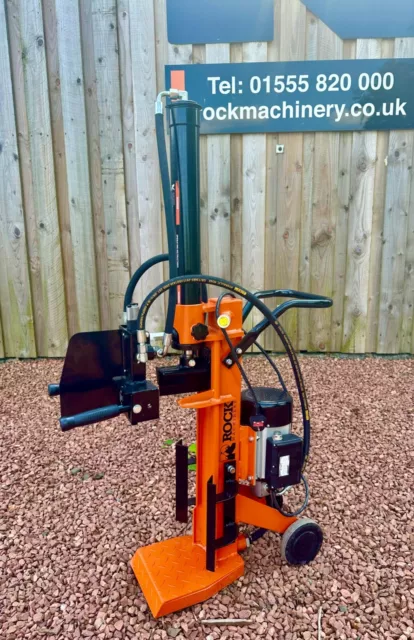 8Ton Venom Easy Split Electric Log Splitter By Rock Machinery