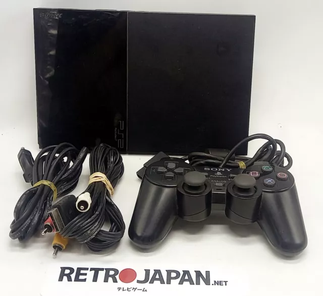 Consola Playstation PS2 Slim Sony SCPH-70004 Pal con Mando y Memory de  segunda mano