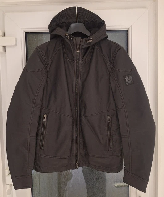 Belstaff weybridge hotsell rubberized jacket