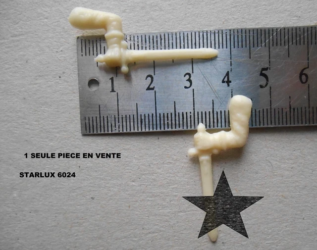 Figurine Résine Moyen Âge Bras En Armure Avec épée - Échelle 54-60mm - Starlux Copies - Neuf