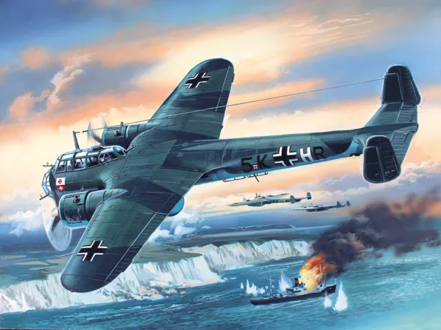 ICM 48244 - 1:48 Do 17Z-2, Seconde Guerre Mondiale Allemand Bombardier - Neuf