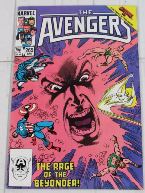 The Avengers #265 Mar. 1986 Marvel Comics