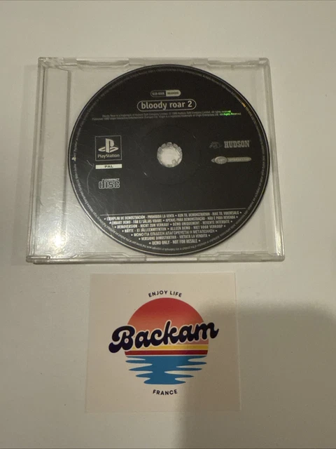 Euro Démo 17 Pour PlayStation 1 (PS1) PAL - SCED-00780 - Jeux Démo Bloody Roar, Bushido...