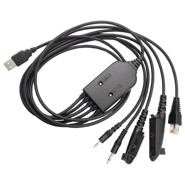 5 in 1 FTDI USB Programming Cable for Motorola PRO3100 PRO5100 PRO7100 LCS2000