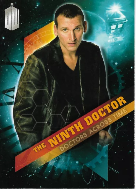 Doctor Who Timeless Ninth Doctor Doctors Across Time Insert Trading Card #9