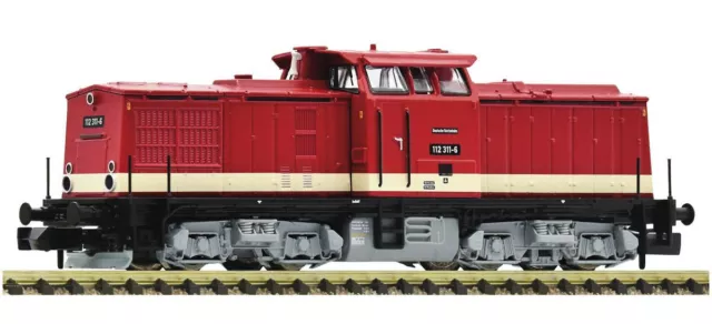 FLEISCHMANN 7360006 DR Diesellok 112 311-6 bordeauxrot Next18 Spur N NEU