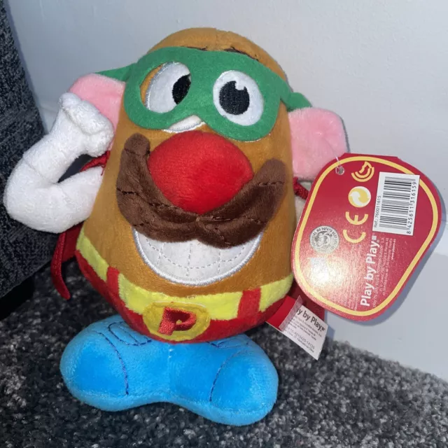 MR POTATO HEAD 12" PLUSH TOY Hasbro PLAY BY PLAY Superman Collectable New Tags