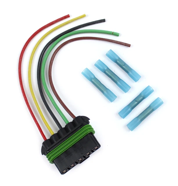 Kit Réparation Faisceau Phare Pour Fiat Panda 169 - Prise Et 2 Tuyaux De Raccordement