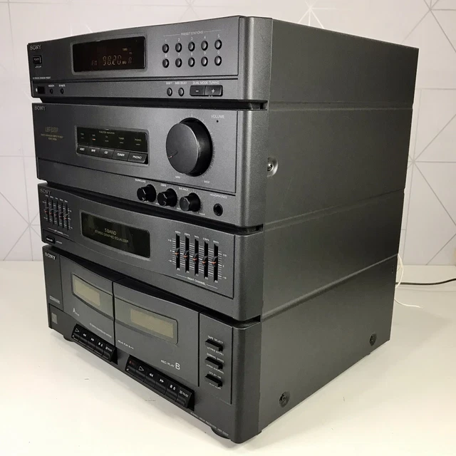 SONY HSTD207 STEREO Deck Receiver Radio Cassette Player See