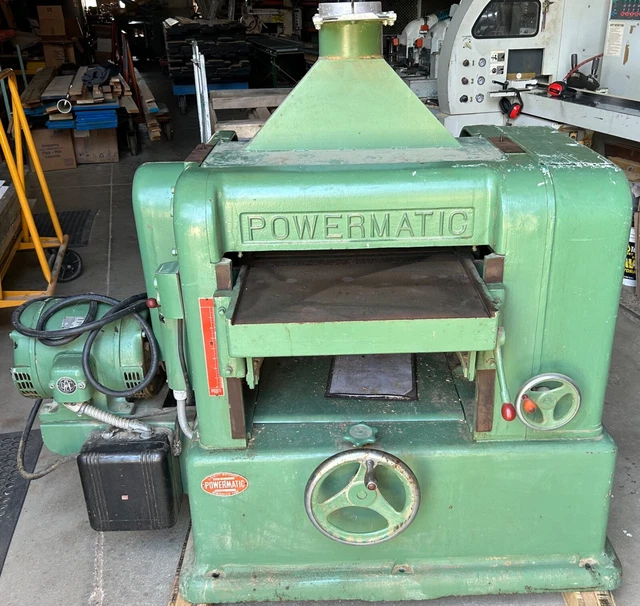 Powermatic 221 planer with Byrd Helical Head. 10 hp. Powermatic 221 planer with Byrd Helical Head. 10 hp.