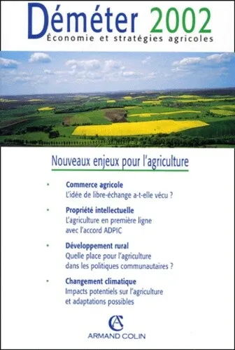 Déméter 2002 : Nouveaux enjeux pour l'agriculture