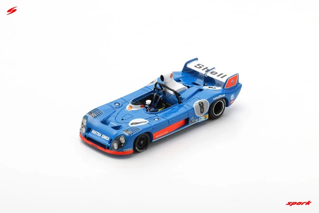 Modèle Réduit 1:18 Spark Matra Simca F1 Ms11 #17 GP Pays-Bas 1968 Beltoise | Avec Vitrine