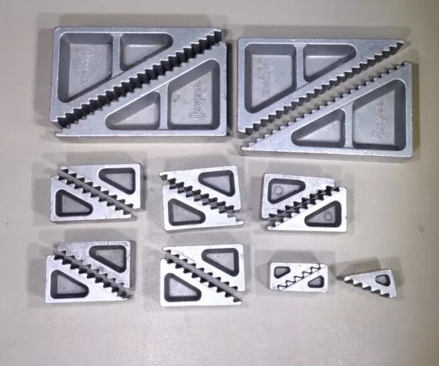Jergens Serrated Step Blocks Aluminum Machinist Blocks Milling Machine