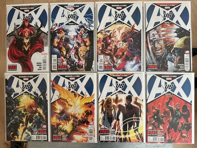 COMPLETE Avengers vs. X-Men #0 1-12 (2012 Series Marvel) AVX