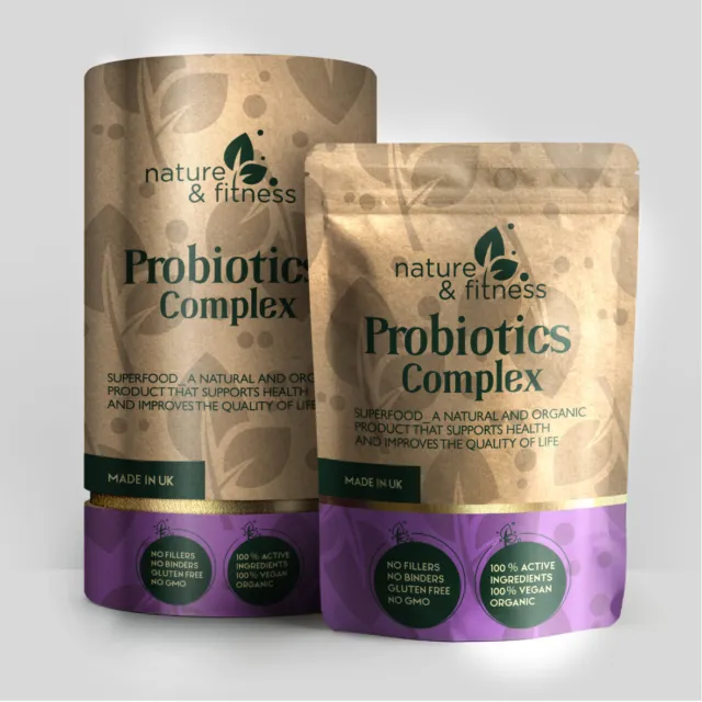 Probiotics Complex Bio Culture 40 Billion CFU 60 veg capsules Support digestive