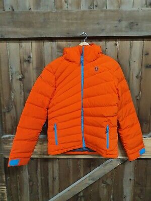 Scott Mens Ski Snowboard Jacket Terrain Down - Tangerine Orange - Size S
