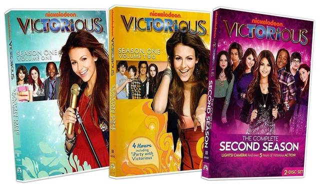VICTORIOUS TV SERIES The Complete Season 1+2 DVD Sets NEW Vol.One
