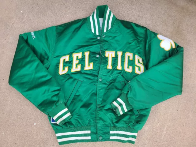 Vintage Mens Starter Boston Celtics Satin Jacket Size Medium-Green Vintage Mens Starter Boston Celtics Satin Jacket Size Medium-Green