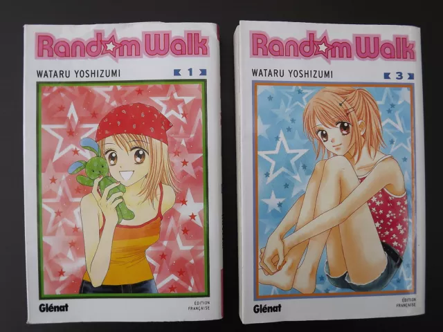 LOT DE 2 MANGAS Random Walk  Tome 1 et 3  Edition Française