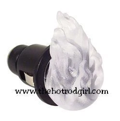 DASH GLOW CAR Cigarette Lighter Light FLAME $12.99