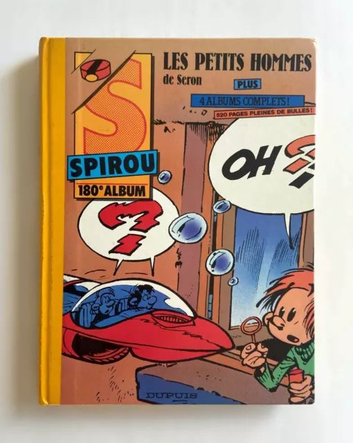 Livre album BD «Spirou» n°180 collectif, ed. Dupuis 1986