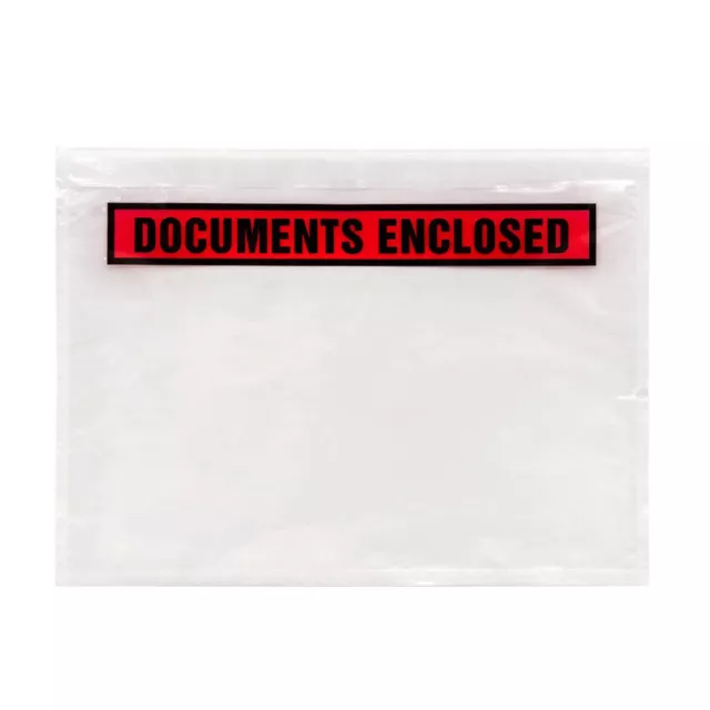 Pukka Post A5 Documents Enclosed Transparent Adhésif Imprimé Enveloppe 10 Paquet 2