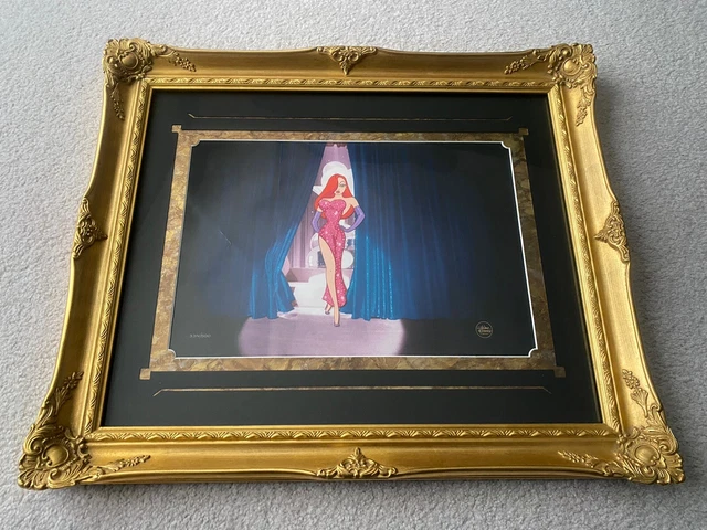 Jessica Rabbit Original Design ORIGINAL WALT DISNEY Roger Rabbit Jessica Debut LE Cel Cell Scarce ...
