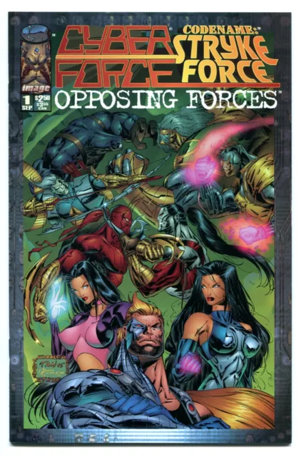 Set/Lot CYBERFORCE STRYKEFORCE OPPOSING FORCES #1-2, (Image / Top Cow 1995), NM-