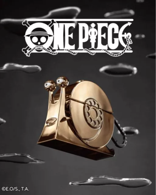 One Piece Golden Transponder Snail AirPods Pro Case Dendenbug Buster Call  NEW