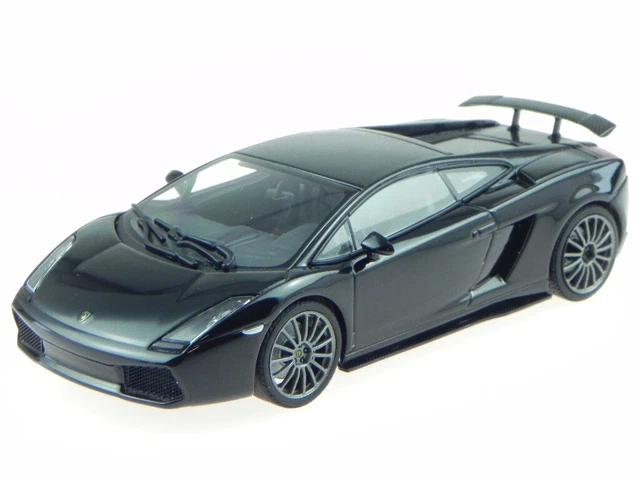 AUTOart Lamborghini Gallardo Superleggera Modellauto 1/43 – Grau, Detailgetreue Miniatur