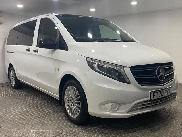 MERCEDES VITO TOURER Select 2020 Onwards Fulley Tailored Rubber Floor Mats £34.99 - UK