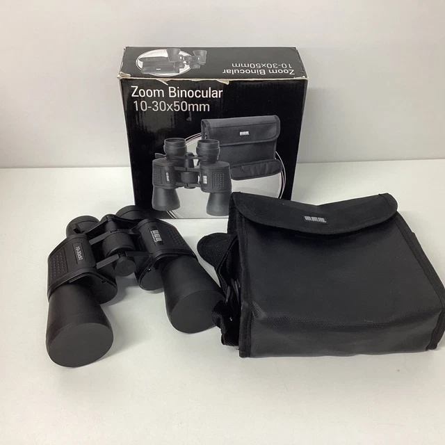 OutdoorPlus 10-30x50 Binoculars With Bag/Accessories (O1) W#662