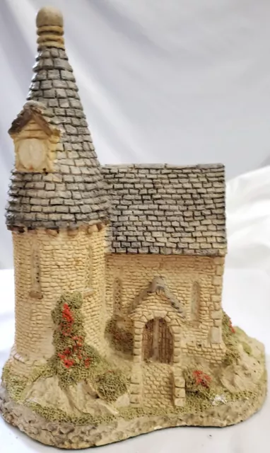 David Winter Cottages THE CHAPEL clock tower church miniature village building