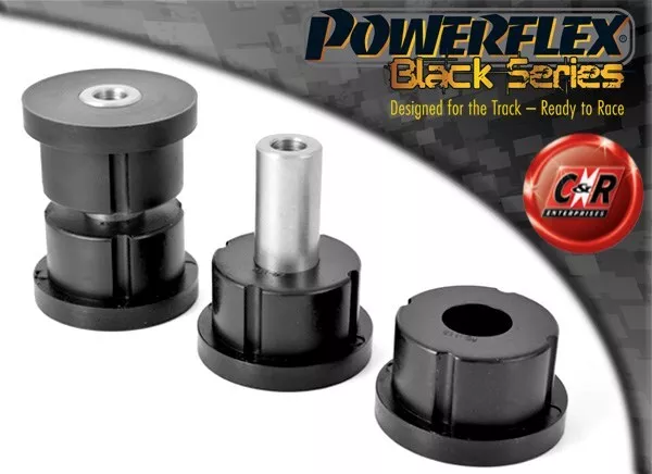 Powerflex Black Arrière Faisceau Bagues Montage pour Opel Corsa A (83-93)