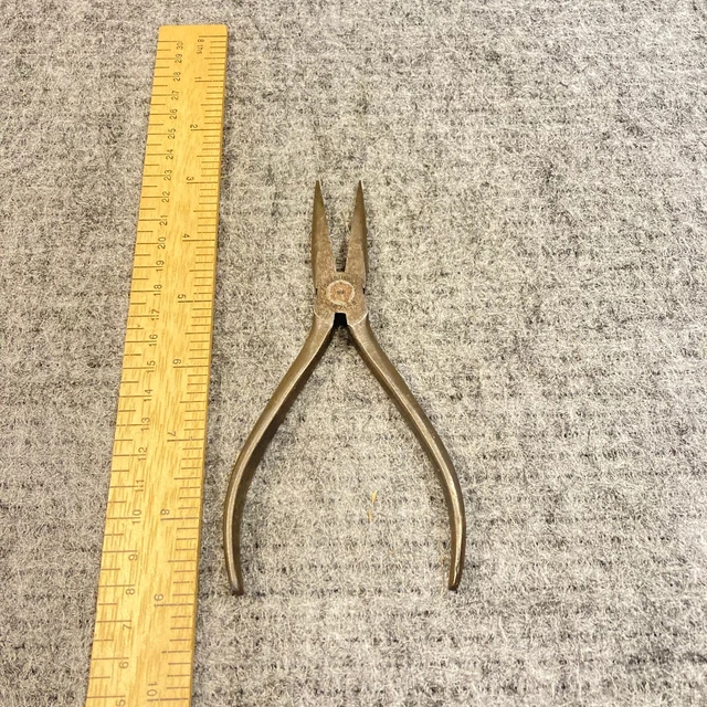 Vintage Kraeuter Pliers Needle Nose #1671-6 6 1/4" USA