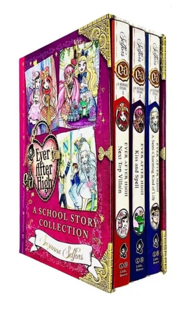 Ever After High A School Story Collection 3 Books Set by Suzanne Selfors NEW