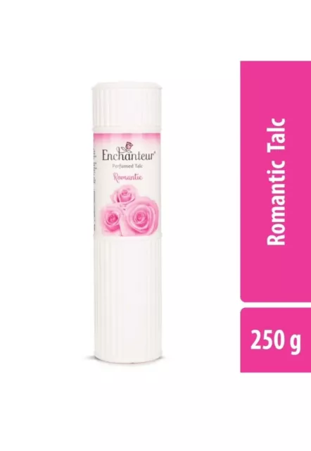 Enchanteur Romantic Talc parfumé pour femme, 250 g