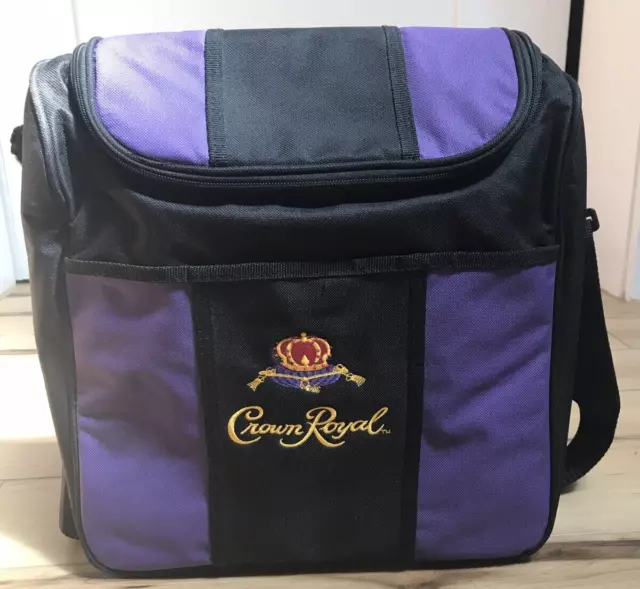 Crown Royal Insulated Tote Bag Soft Sided Cooler w/ Shoulder Strap BBQ Beach BYO