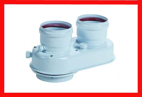 Kit Scarichi Separati Monoblocco Per Scaldabagno Rinnai Da Interno – Sdoppiatore – Giapponese - Foto 2