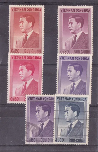 VIET- NAM ASIE  lot 6 timbres 4 neufs 2 oblitérés de collection