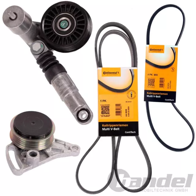 CONTI KEILRIPPENRIEMEN + RIEMENSPANNER für AUDI A4 B5 A6 C5 VW PASSAT 3B SUPERB