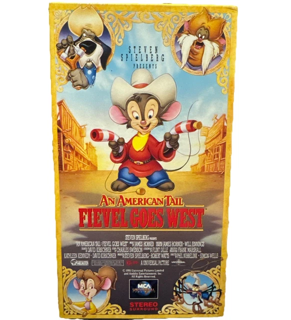 AN AMERICAN TAIL Fievel Goes West (1991 VHS) Steven Spielberg £9.03 ...
