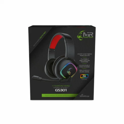 MediaRange MRGS301 7.1 Headset schwarz NEW
