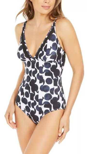 Ella moss meshed sales up one piece swimsuit