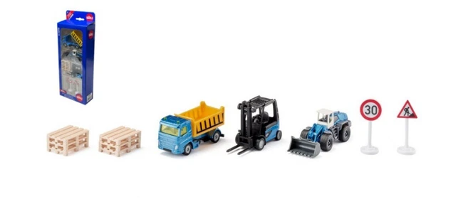 Miniature Kentoys Tough Truck – Playset Chantier, Vintage, Boîte D'Origine