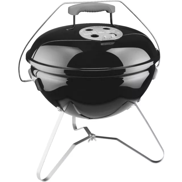 +Portable+Black+14-Inch+Weber Smokey Joe Premium Charcoal Grill+Outdoor Camping